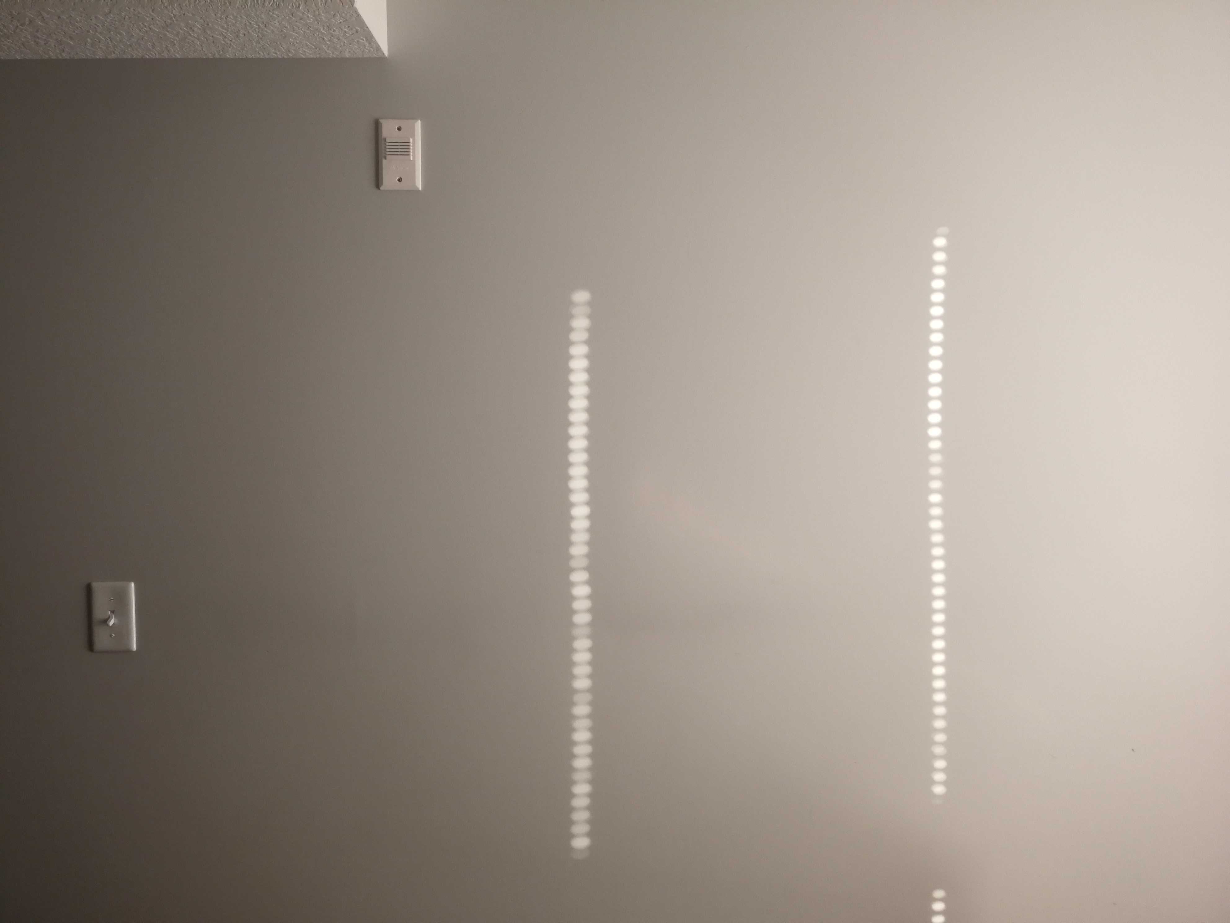 Bedroom Wall at Dusk